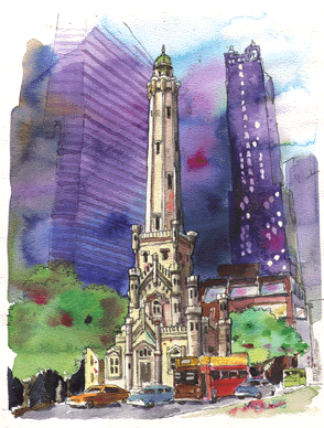 Foshay Tower Last Week, Chicago Water Tower this.  Visit Lincolon Park by Clicking